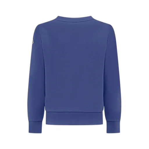 Logo Printed Crewneck Fleece Sweatshirt