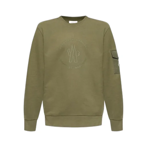 Logo Patch Crewneck Sweatshirt