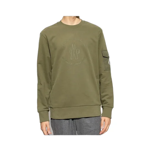 Logo Patch Crewneck Sweatshirt