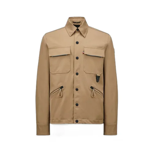 Grenoble Logo Patch Shirt Jacket
