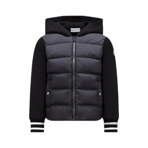 Logo Patch Zip-Up Cardigan
