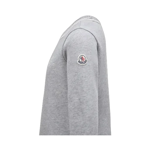 Logo Embroidered Flared Dress