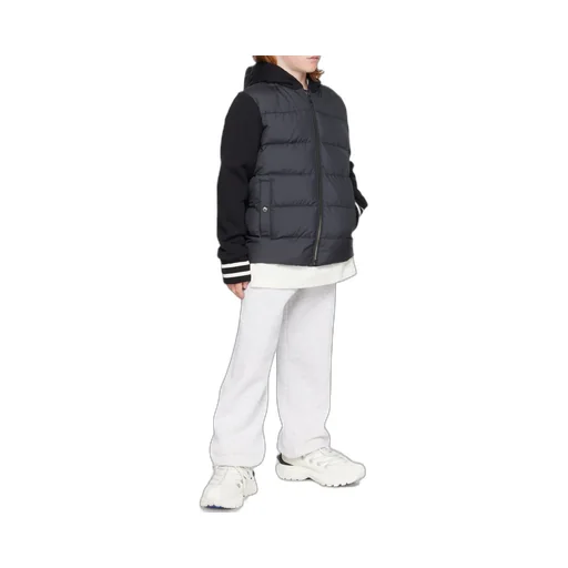 Logo Patch Zip-Up Cardigan