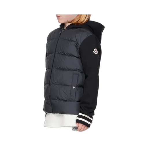 Logo Patch Zip-Up Cardigan