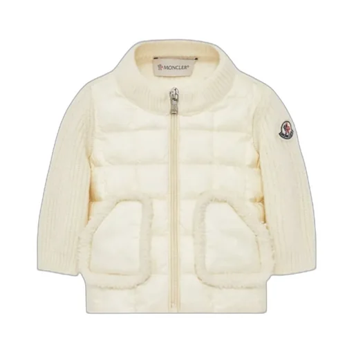 Padded Zip-Up Cardigan