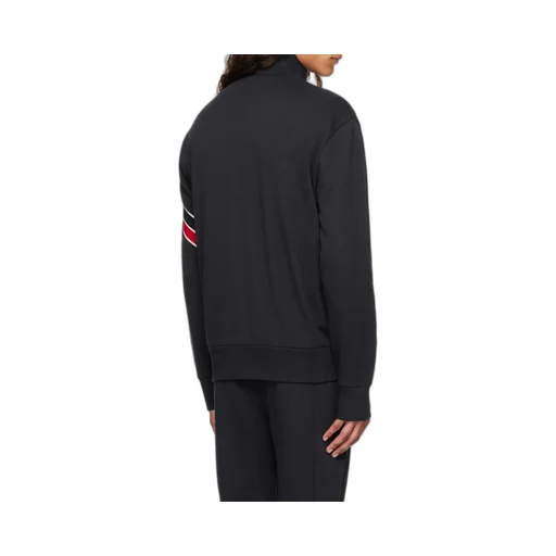 Logo Patch Zip-Up Sweatshirt