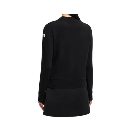 Beaded Logo Cashmere & Wool Jumper