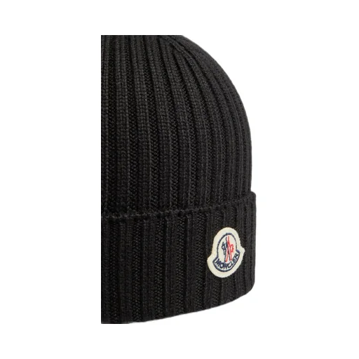 Logo Patch Knitted Beanie