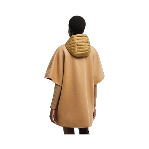 Drawstring Hooded Cape