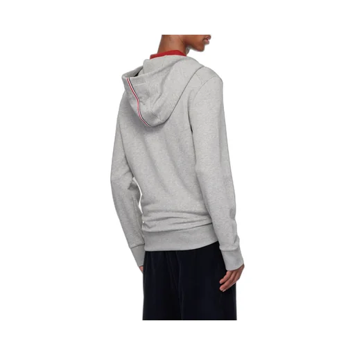 Logo Patch Zip-Up Hoodie