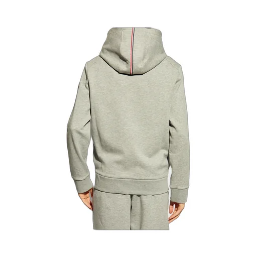 Logo Patch Zip-Up Hoodie