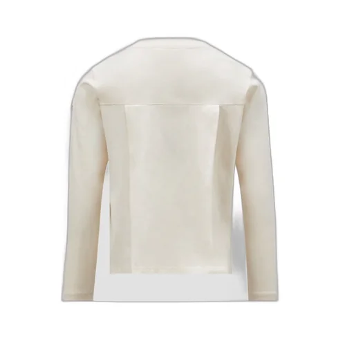 Embroidered Logo Long Sleeve T-Shirt