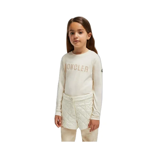 Embroidered Logo Long Sleeve T-Shirt