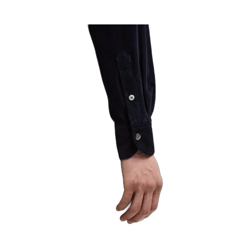 Long-Sleeved Corduroy Shirt
