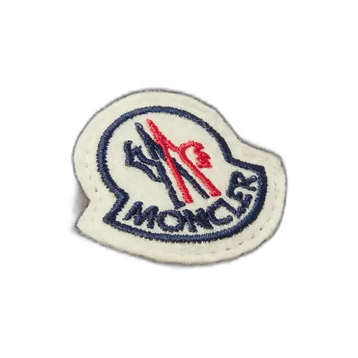 Logo Patch Striped Scarf