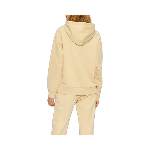 Logo Embroidered Drawstring Hoodie