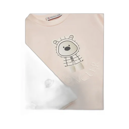 Teddy Bear Motif Sweatsuit