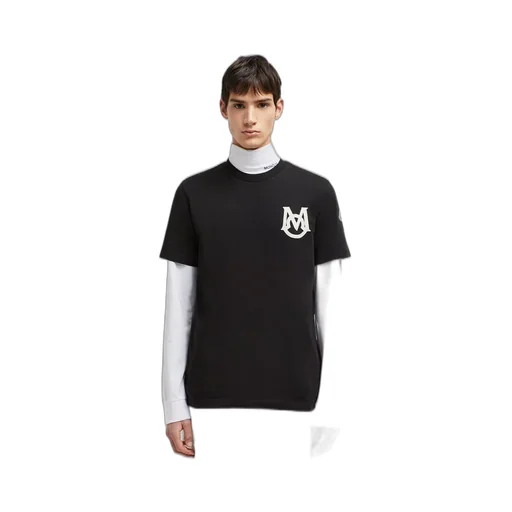 Logo Patch Crewneck T-Shirt