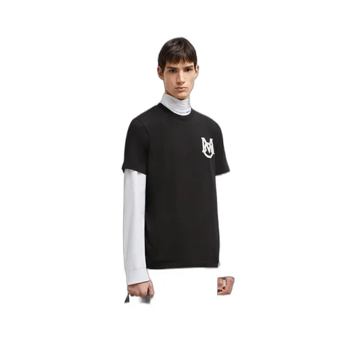 Logo Patch Crewneck T-Shirt
