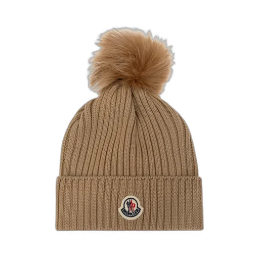 Pompom Detailed Knitted Beanie