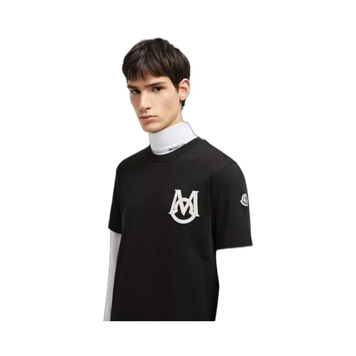 Logo Patch Crewneck T-Shirt