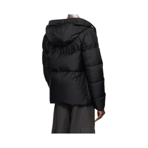 Zipped Hooded Puffer Jacket