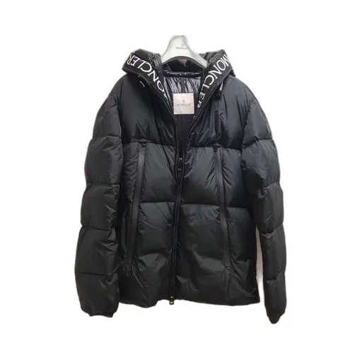 Zipped Hooded Puffer Jacket