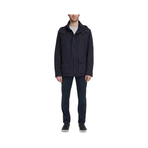 Water-Repellent Hooded Jacket