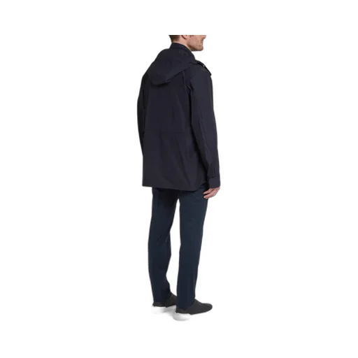 Water-Repellent Hooded Jacket