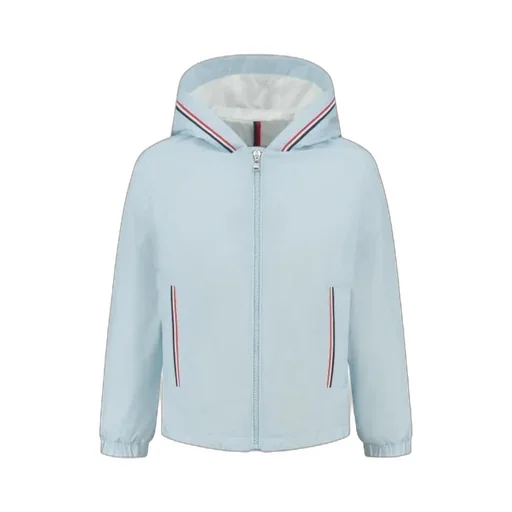 Logo Patch Hooded Jacket