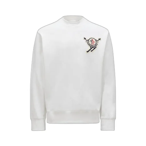 Logo Patch Crewneck Sweatshirt