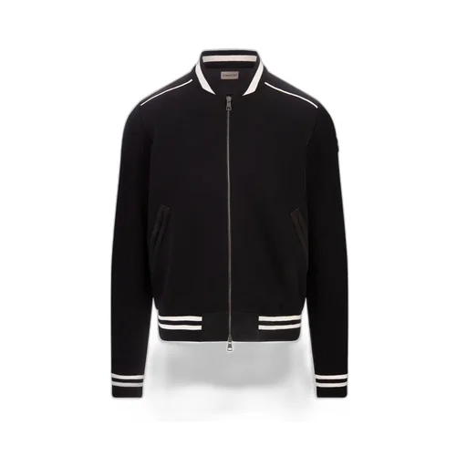 Panelled Zip-Up Cardigan