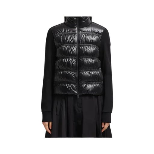 Padded Zip-Up Sweatshirt