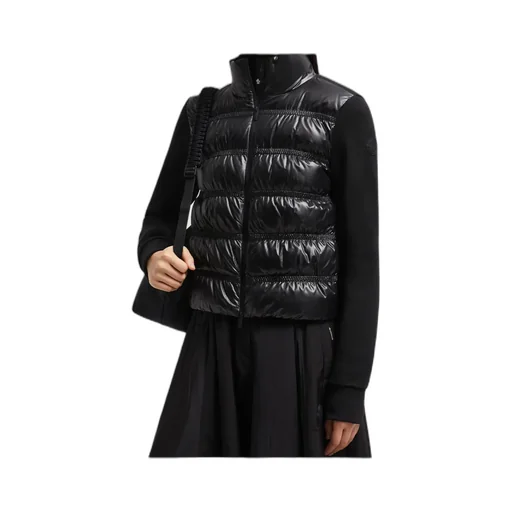 Padded Zip-Up Sweatshirt
