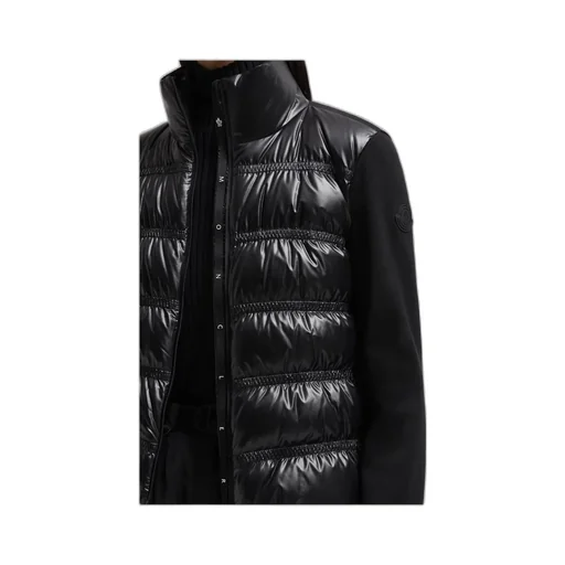 Padded Zip-Up Sweatshirt