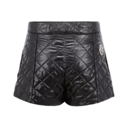 Logo Patch Quilted Shorts