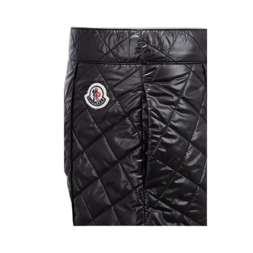 Logo Patch Quilted Shorts