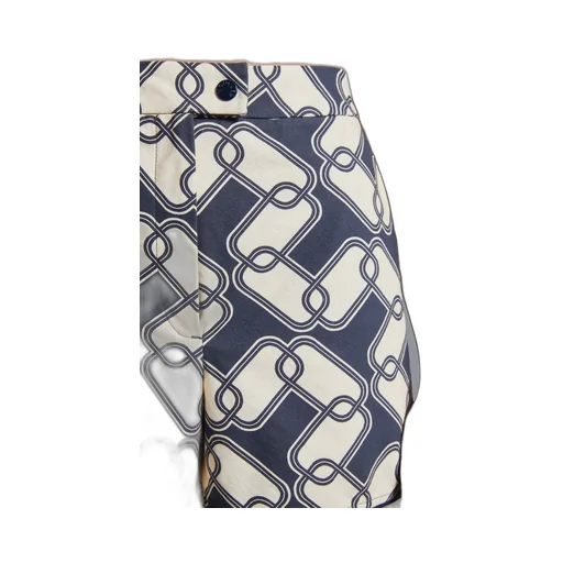 Patterned Mini Shorts