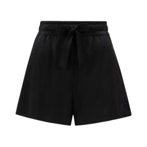 Logo Patch Drawstring Shorts