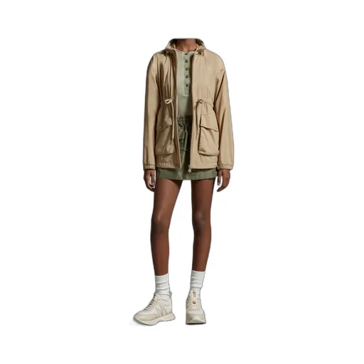 Iadi Logo Patch Drawstring Jacket