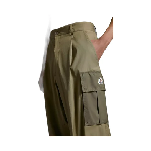 Logo Patch Cargo Pants