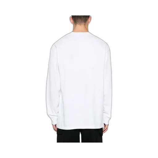 Logo-Stamp Cotton T-Shirt