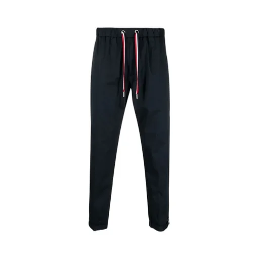 Logo Patch Drawstring-Waist Track Pants