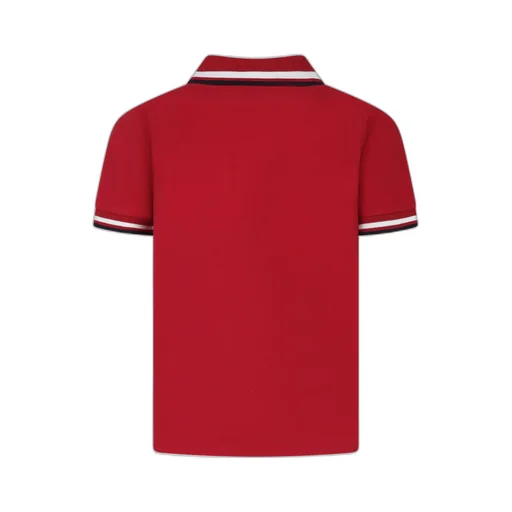 Logo Patch Polo Shirt