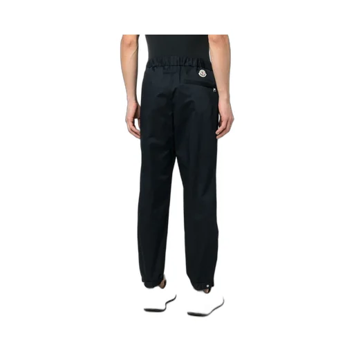 Logo Patch Drawstring-Waist Track Pants