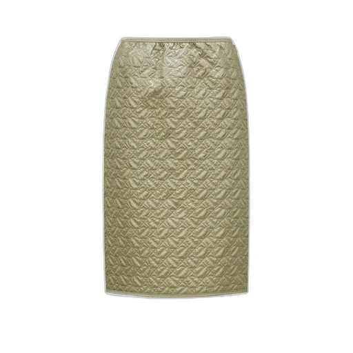 Quilted Midi Skirt