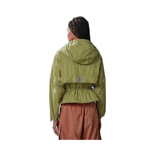 Logo Patch Hooded Jacket