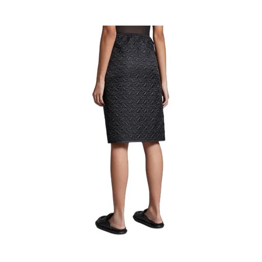 Quilted Midi Skirt