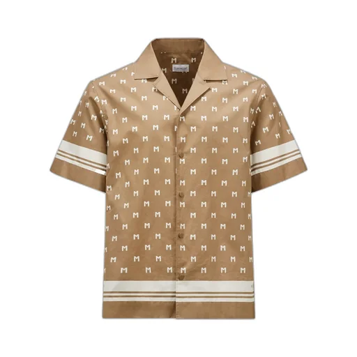 Monogrammed Short-Sleeved Shirt
