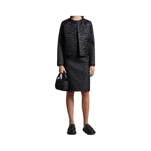 Quilted Midi Skirt
